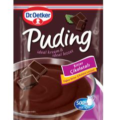Puding Bitter Çikolatalı