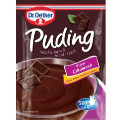 Puding Bitter Çikolatalı