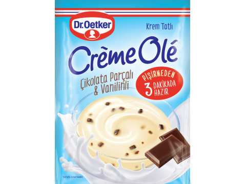 Crème Olé Çikolata Parçalı - Vanilinli