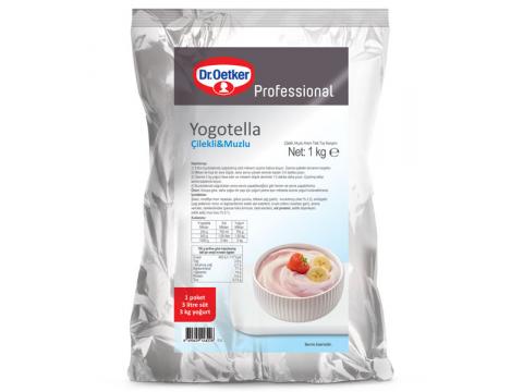 Yogotella Çilekli & Muzlu (1 Kg)