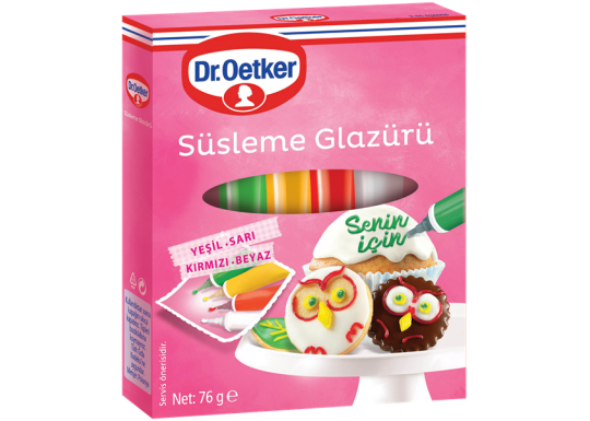 Süsleme Glazürü