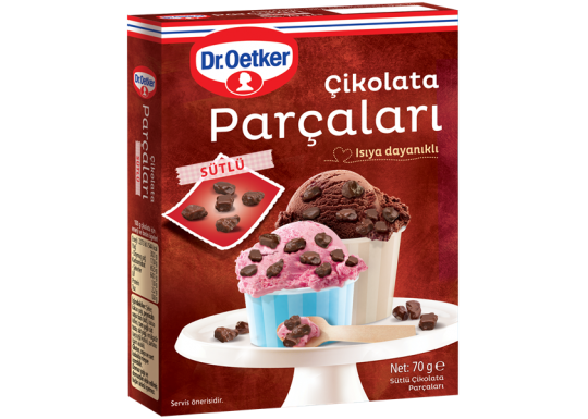Çikolata Parçaları - Sütlü
