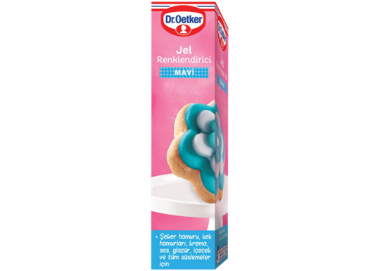 Mavi Jel Renklendirici