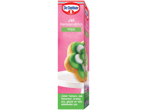 Yeşil Jel Renklendirici