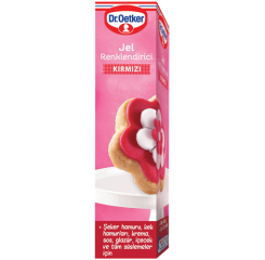 Kırmızı Jel Renklendirici