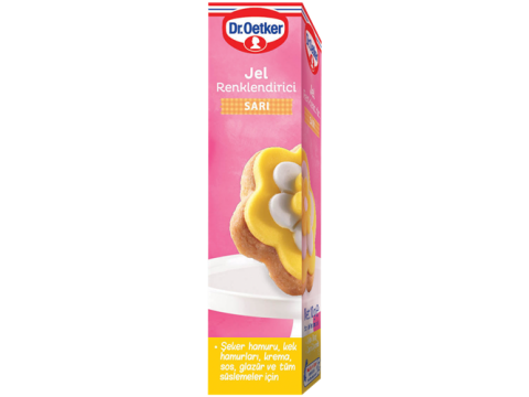 Sarı Jel Renklendirici