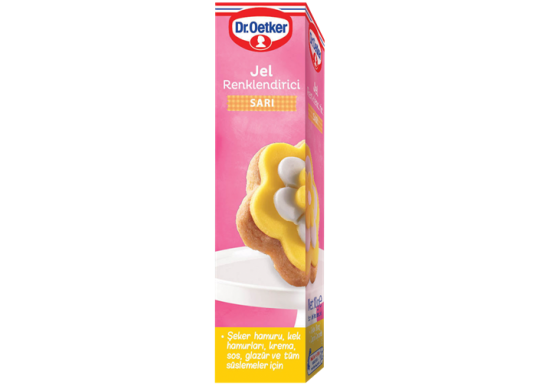 Sarı Jel Renklendirici