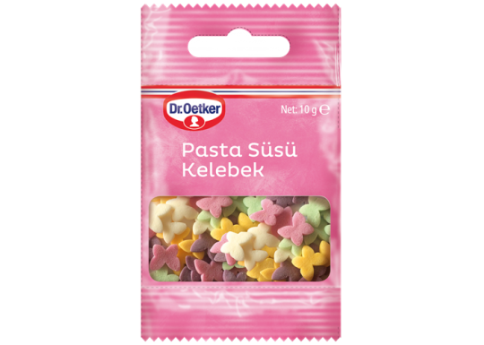 Pasta Süsü Kelebek