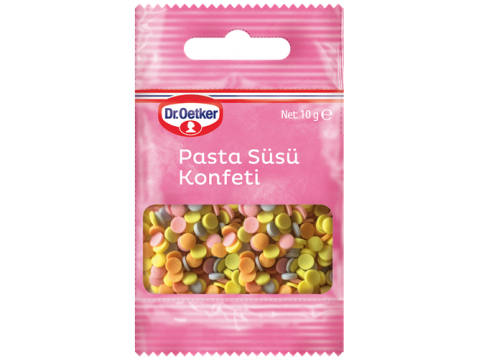 Pasta Süsü Konfeti
