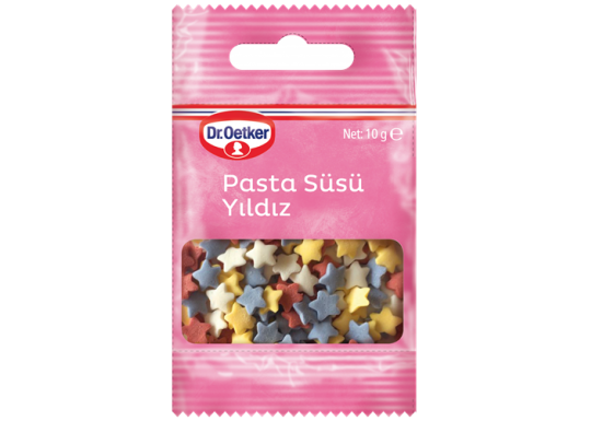 Pasta Süsü Yıldız