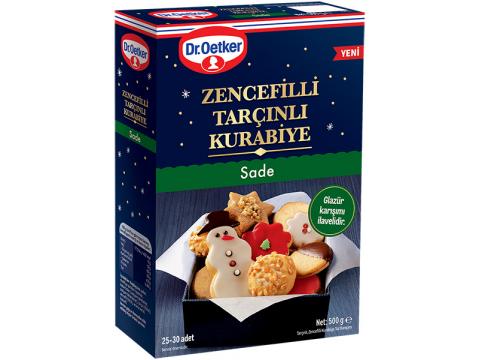 Zencefilli Tarçınlı Kurabiye Sade