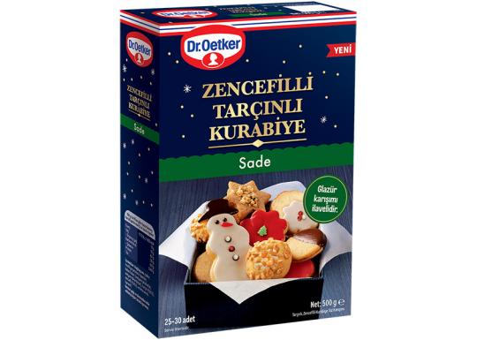 Zencefilli Tarçınlı Kurabiye Sade