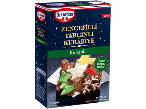 Zencefilli Tarçınlı Kurabiye Kakaolu