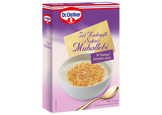 Tel Kadayıflı Sakızlı Muhallebi