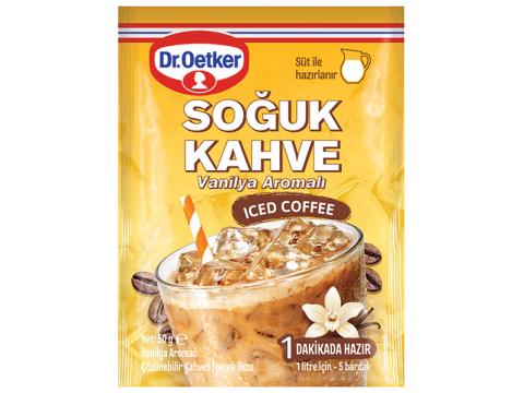 Vanilya Aromalı Soğuk Kahve