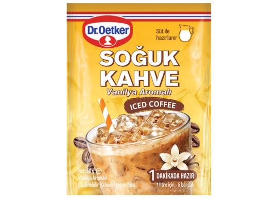 Vanilya Aromalı Soğuk Kahve