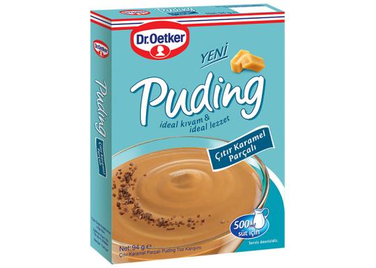 Puding Çıtır Karamel Parçalı