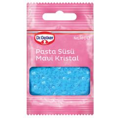 Pasta Süsü Mavi Kristal