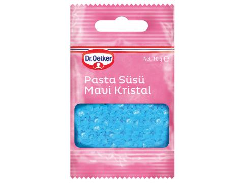 Pasta Süsü Mavi Kristal