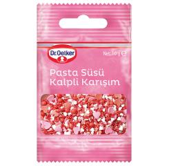 Pasta Süsü Kalpli Karışım