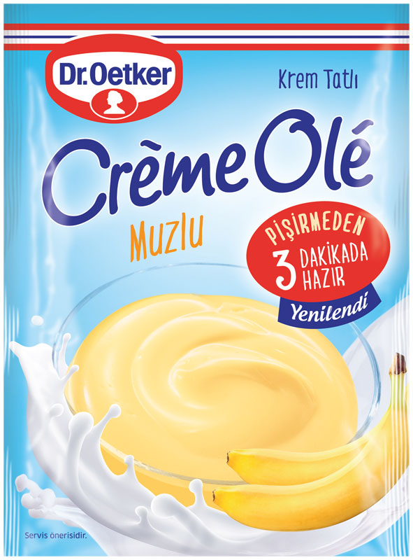 Crème Olé Muzlu - Dr. Oetker Sanal Mağaza